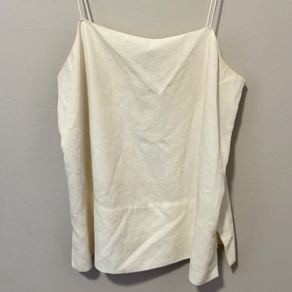 Everlane Cream Camisole Flowy Top Spaghetti Straps, Women's Size 6